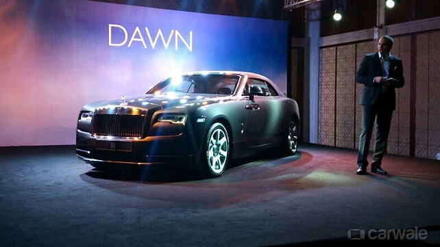 Rolls-Royce Dawn convertible launched at Rs 6.25 crore