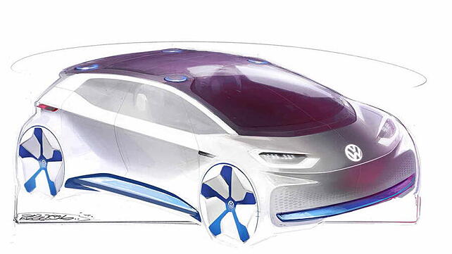 Volkswagen teases new EV in design sketches